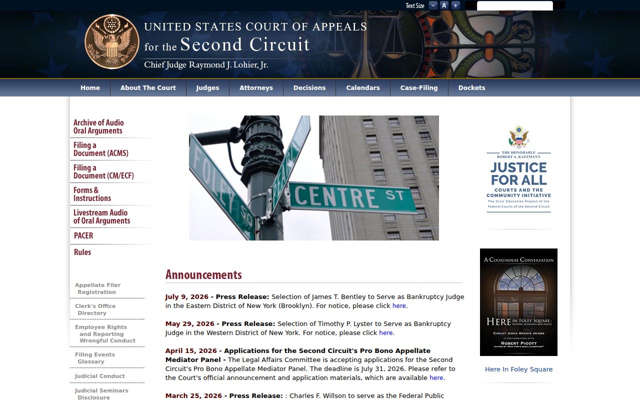 Middlesex County Superior Court records federal appeals distinction